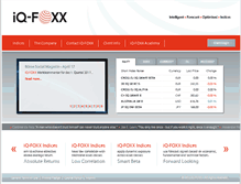 Tablet Screenshot of iq-foxx.com